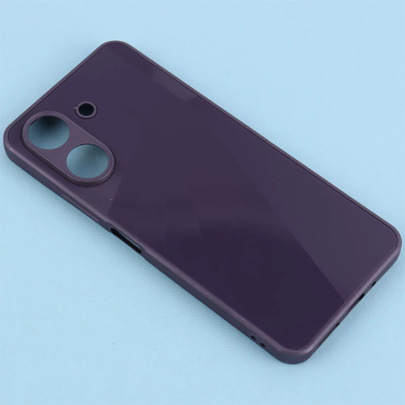 قاب PVD لیزری سه بعدی شیائومی Redmi 13C / Poco C65 محافظ لنزدار