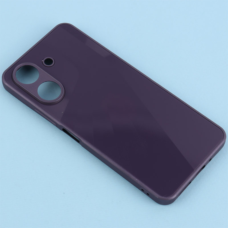 قاب PVD لیزری سه بعدی شیائومی Redmi 13C / Poco C65 محافظ لنزدار