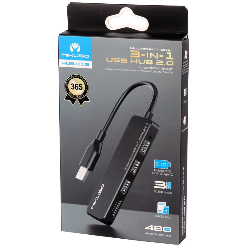 هاب 5 پورت Type-C /USB میکوسو HUB-013