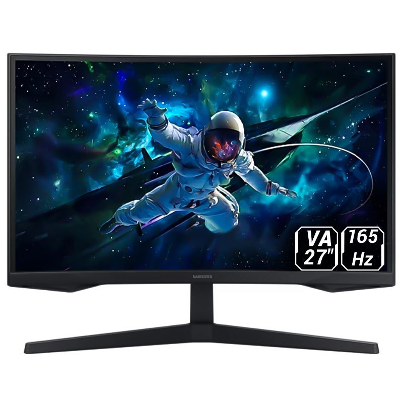 مانیتور گیمینگ خمیده سامسونگ Odyssey G5 G55C سایز 32 اینچ