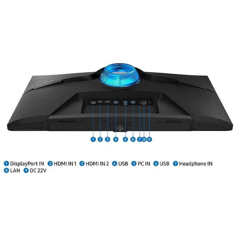 مانیتور گیمینگ خمیده سامسونگ Odyssey G7 G70B سایز 32 اینچ