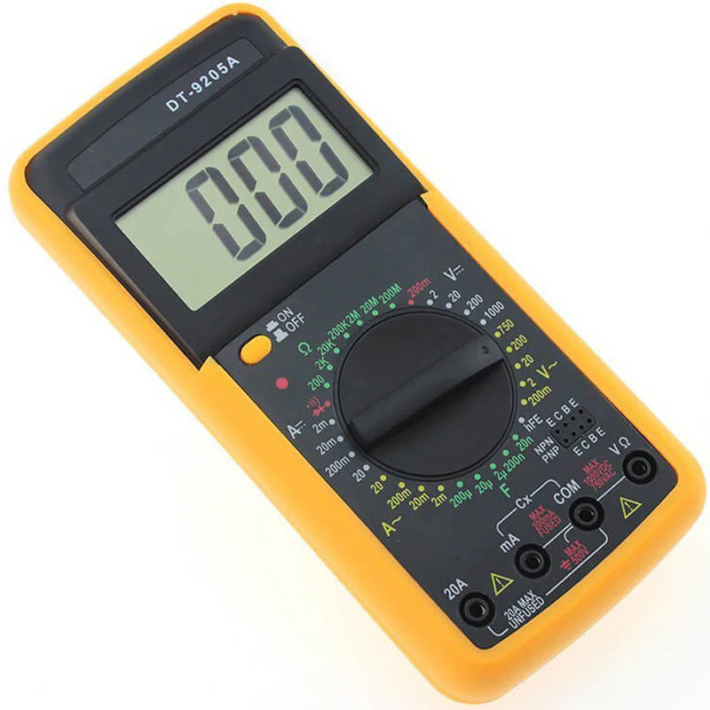 مولتی متر دیجیتال DT-9205A کد 2