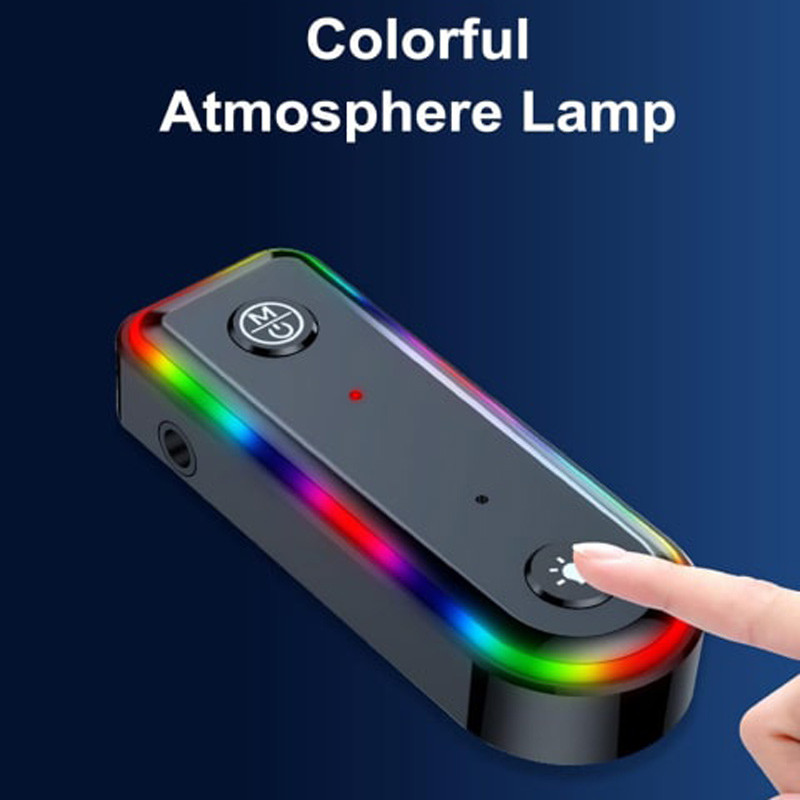 دانگل بلوتوث شارژی Q3 RGB AUX