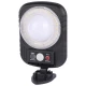 چراغ دیواری سنسوردار خورشیدی JX-528C + ریموت کنترل