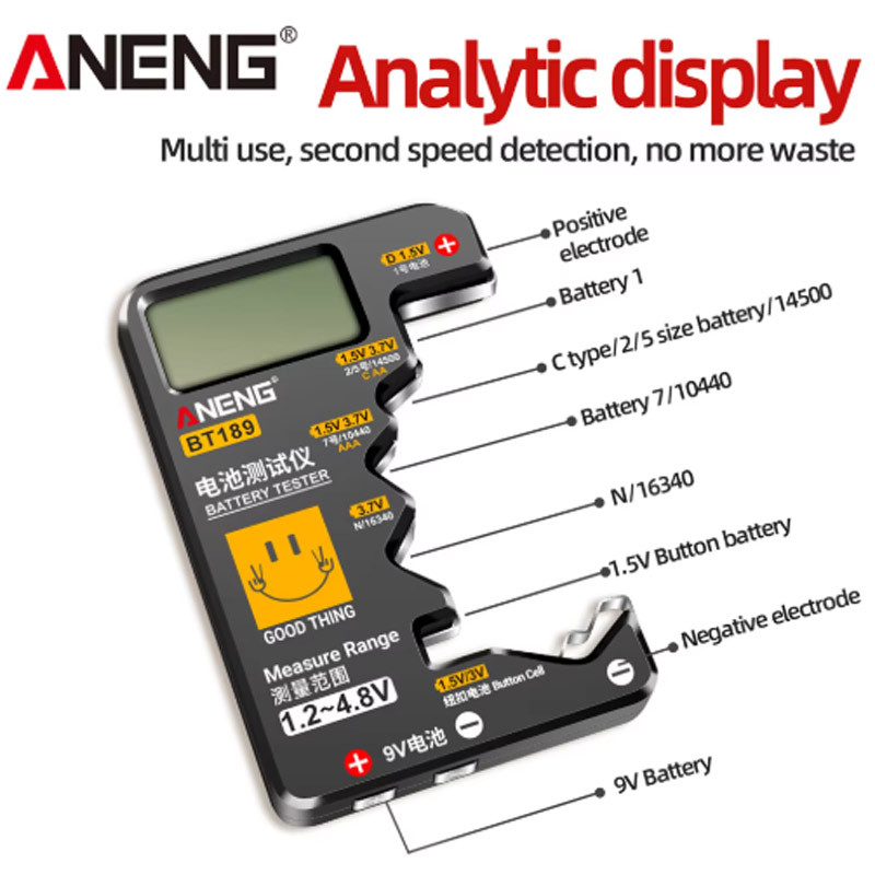 تستر باتری Aneng BT189