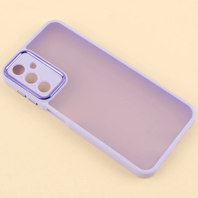 قاب PC سامسونگ Galaxy A24 4G متال ایرون پشت مات محافظ لنزدار