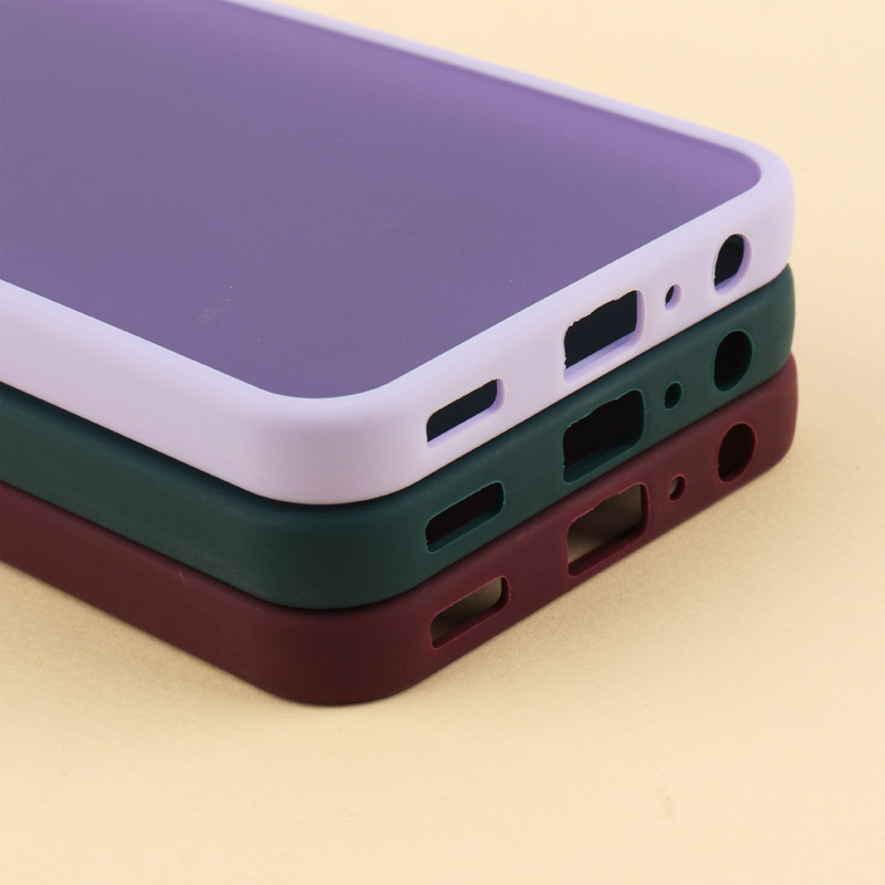قاب PC سامسونگ Galaxy A24 4G متال ایرون پشت مات محافظ لنزدار