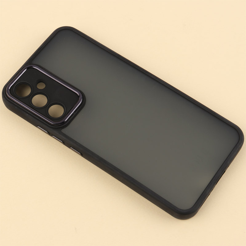 قاب PC سامسونگ Galaxy A34 متال ایرون پشت مات محافظ لنزدار