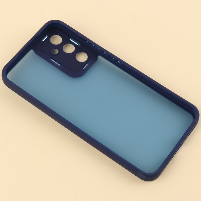 قاب PC سامسونگ Galaxy A34 متال ایرون پشت مات محافظ لنزدار