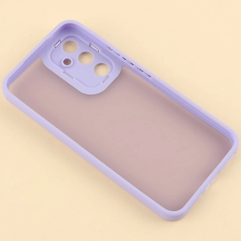 قاب PC سامسونگ Galaxy A54 متال ایرون پشت مات محافظ لنزدار
