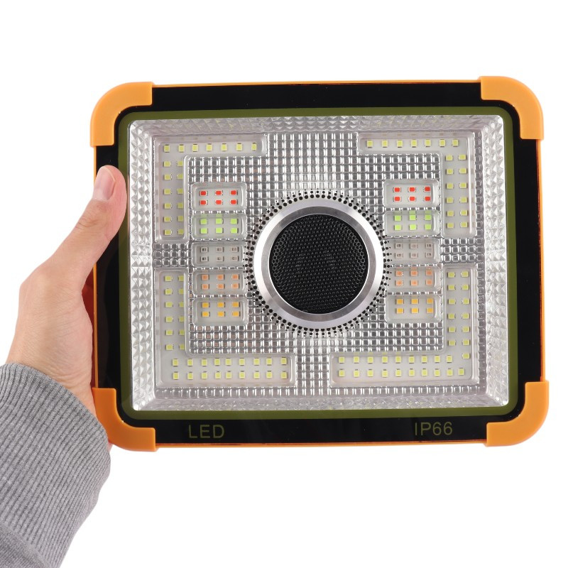 پروژکتور سیار شارژی و پاور بانک خورشیدی Solar LED Light 28679