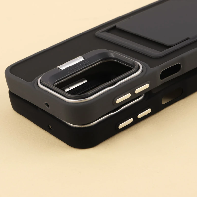 قاب جاکارتی دار Support سامسونگ Galaxy A14 4G / A14 5G پشت مات استندشو