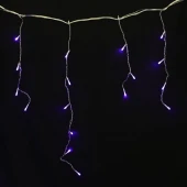 ریسه پرده ای طرح خوشه ای بنفش 4٫05 متری