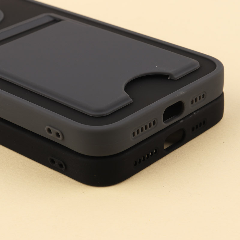 قاب جاکارتی دار Support آیفون iPhone 15 Pro Max پشت مات استندشو