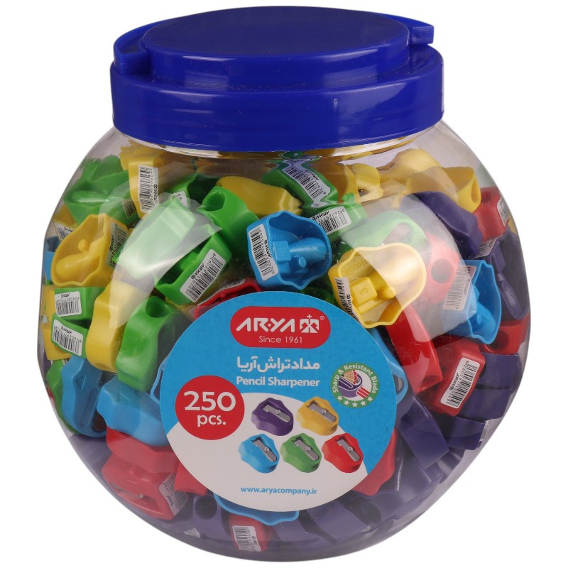 تراش پلاستیکی ARYA 9049 بسته 250 عددی