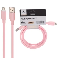 کابل میکرو یو اس بی Vonk V108 2.4A 1m
