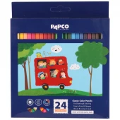 مداد رنگی 24 رنگ پاپکو Papco PS-26LCB2402