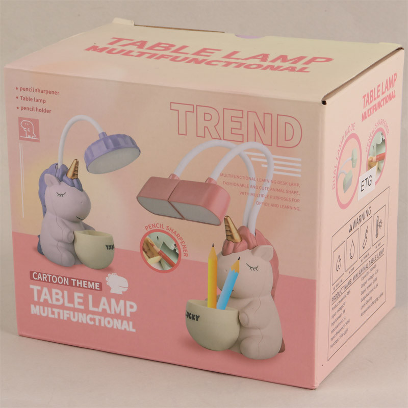 چراغ مطالعه فانتزی طرح اسب تک شاخ ETG