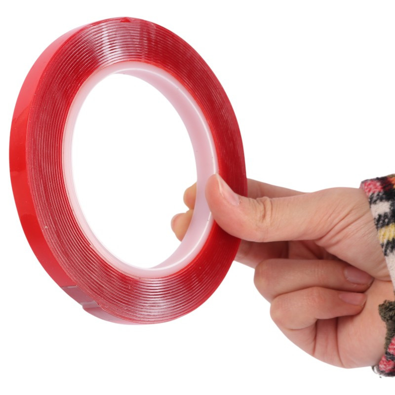 چسب دو طرفه ژله ای قرمز Bono Tape 1cm