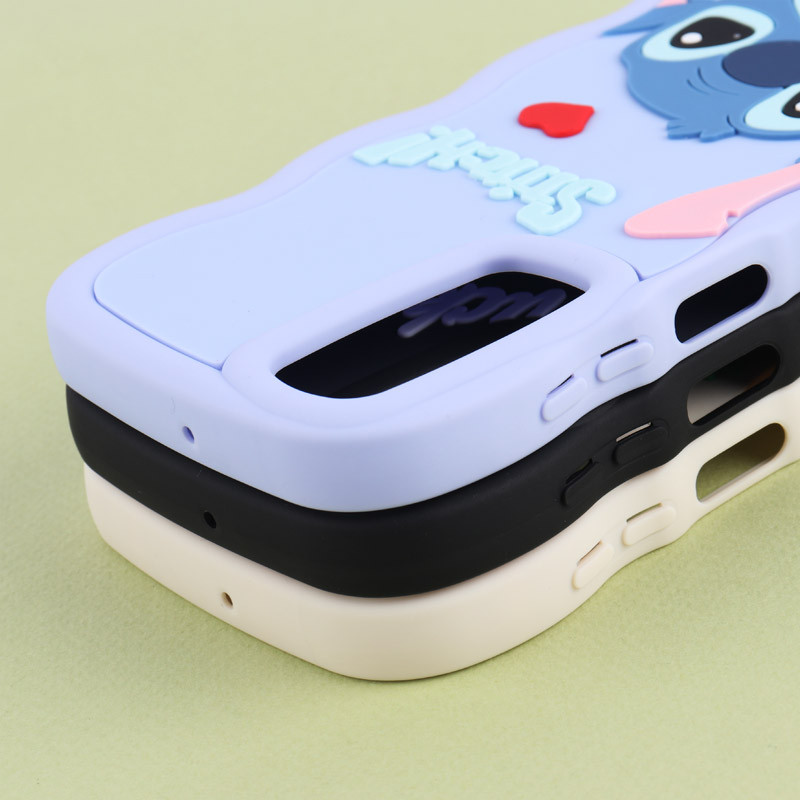 قاب موج دار سامسونگ Galaxy A25 عروسک برجسته طرح دار