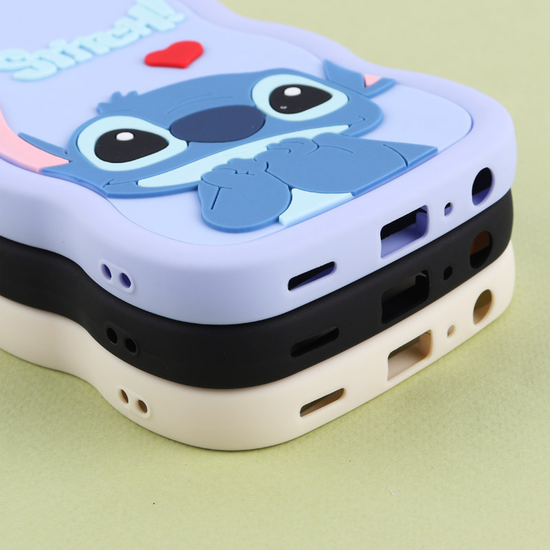 قاب موج دار سامسونگ Galaxy A25 عروسک برجسته طرح دار