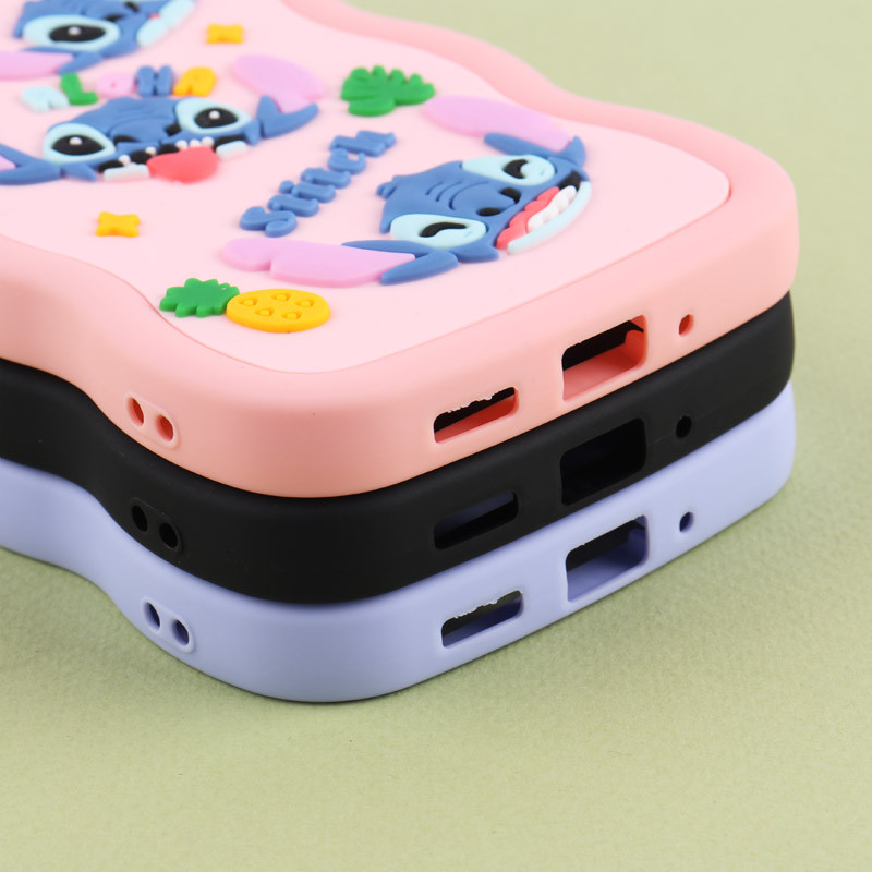 قاب موج دار سامسونگ Galaxy A33 5G عروسک برجسته طرح دار