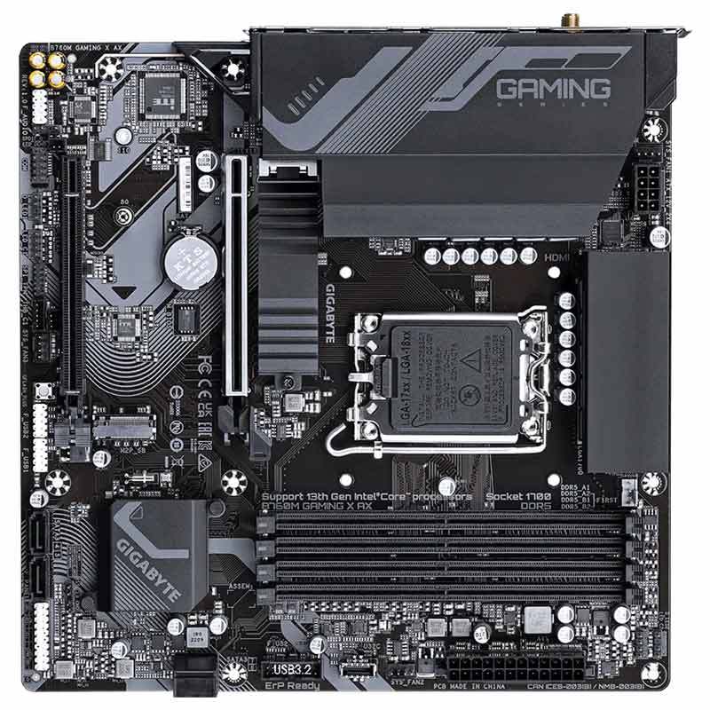 مادربرد گیگابایت B760M GAMING X AX DDR5