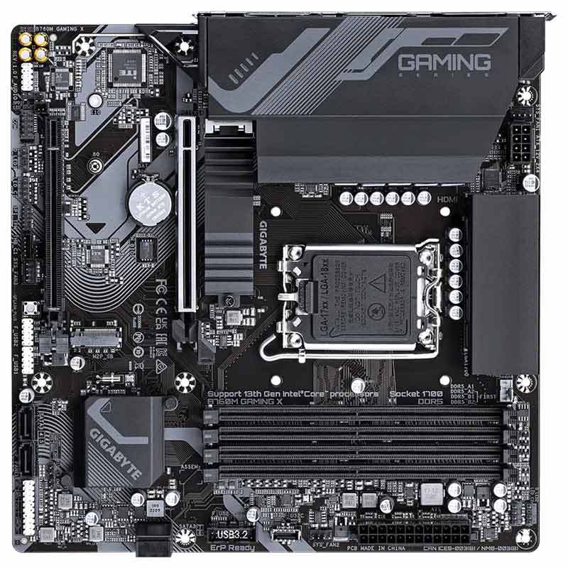 مادربرد گیگابایت B760M GAMING X rev. 1.0 DDR5