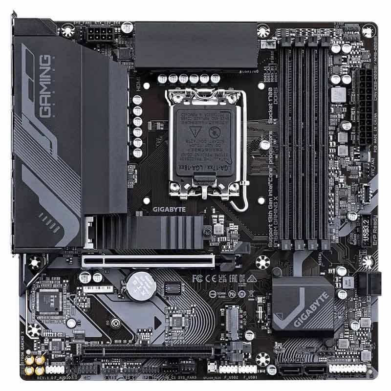 مادربرد گیگابایت B760M GAMING X rev. 1.0 DDR5