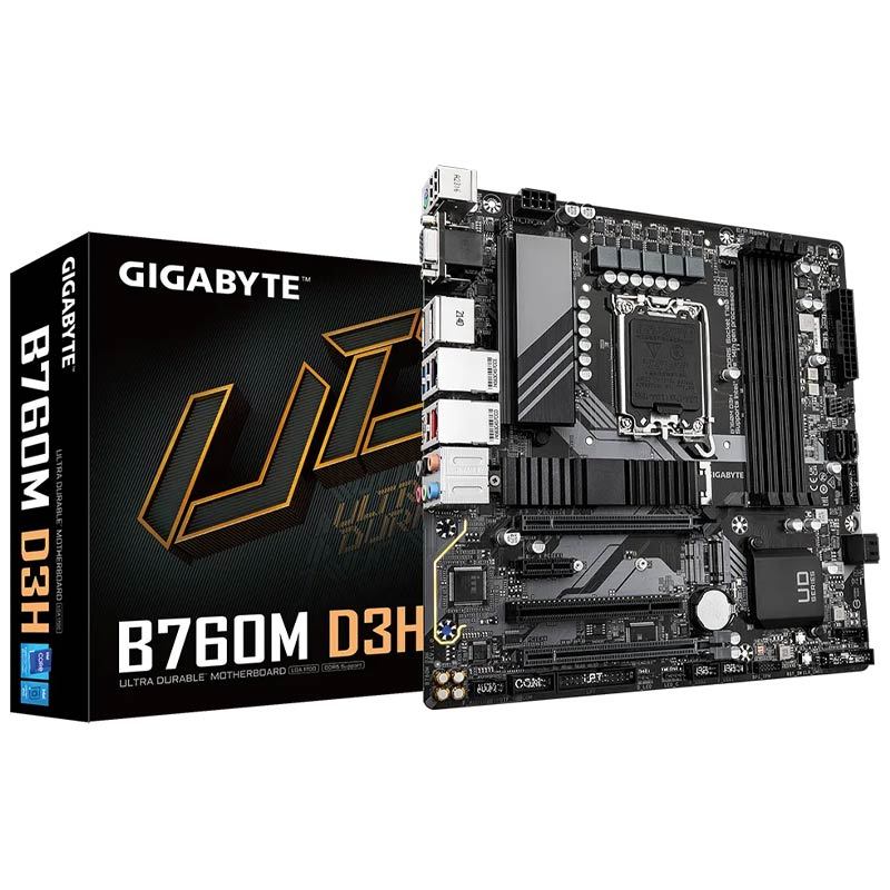 مادربرد گیگابایت B760M D3H rev. 1.0 DDR5