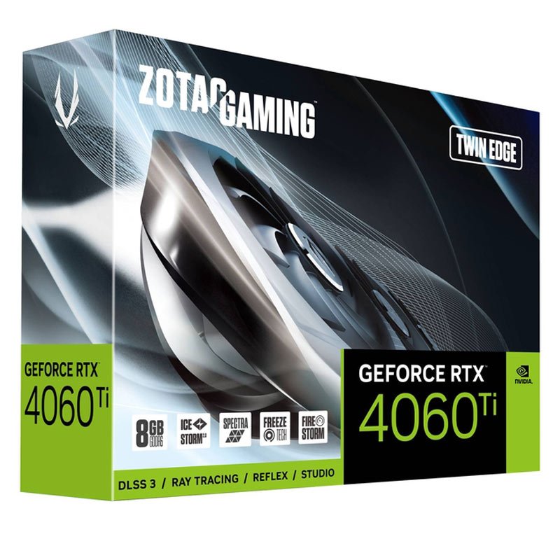 کارت گرافیک Zotac Gaming GeForce RTX 4060 Ti Twin Edge 8GB GDDR6 128Bit