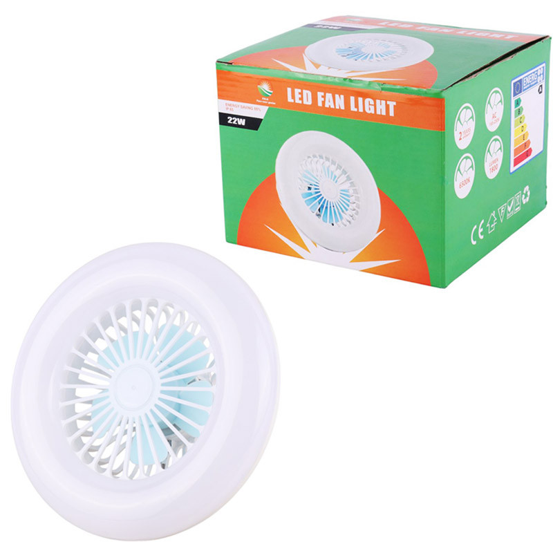 لامپ ال ای دی پنکه دار 22 وات Fan Light پایه E27