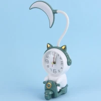 چراغ مطالعه فانتزی طرح ساعت موتور سوار NO.HD3412