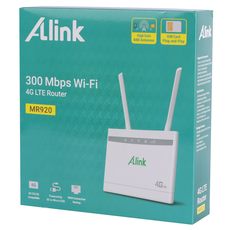 مودم روتر سیمکارتی 4G LTE ای لینک MR920