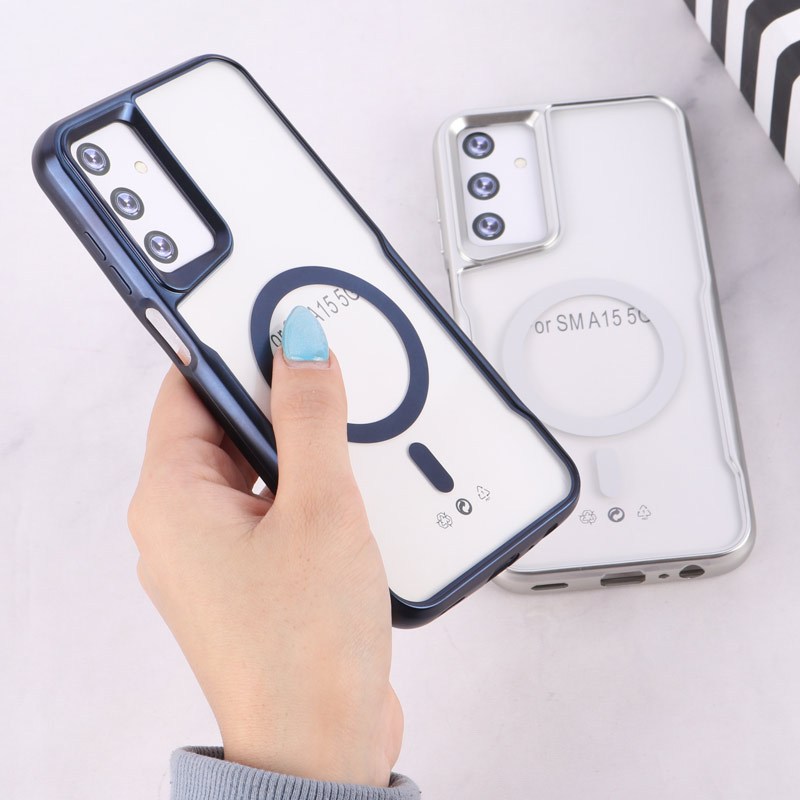 قاب شفاف سامسونگ Galaxy A15 طرح مگ سیف تیتانیوم