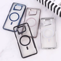 قاب شفاف شیائومی Poco X3 / X3 NFC / X3 Pro طرح مگ سیف تیتانیوم