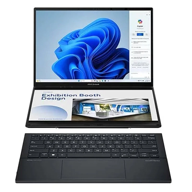 لپ تاپ ایسوس 14 اینچی Zenbook Duo UX8406MA Ultra 9 185H 32GB 2TB SSD