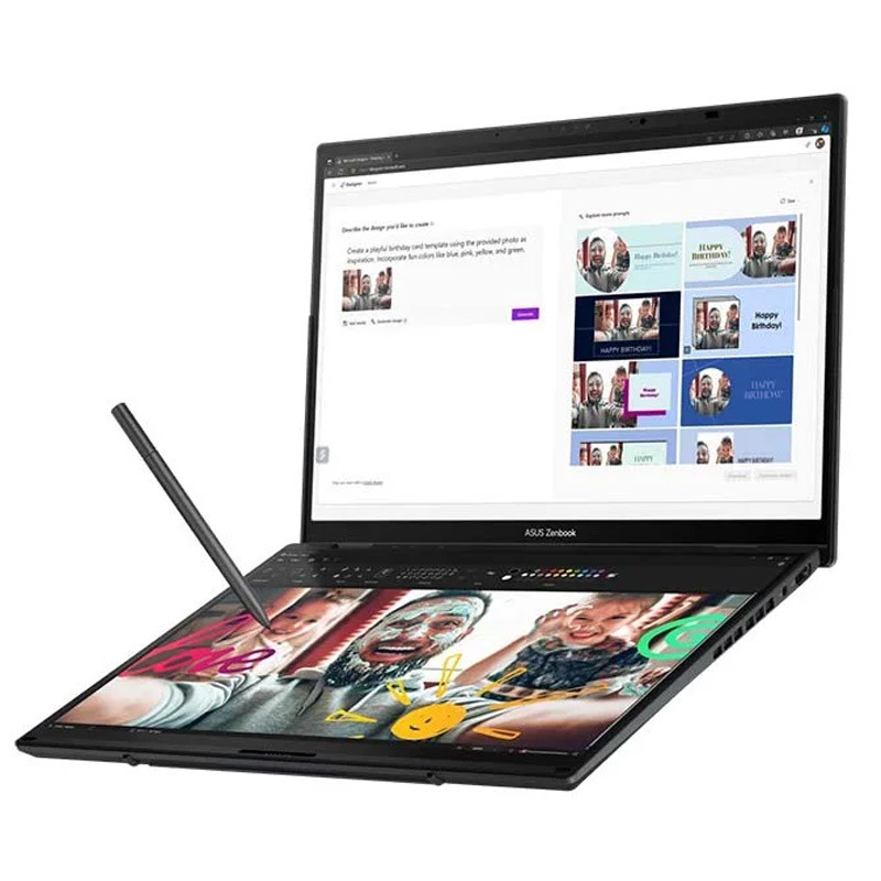 لپ تاپ ایسوس 14 اینچی Zenbook Duo UX8406MA Ultra 9 185H 32GB 2TB SSD