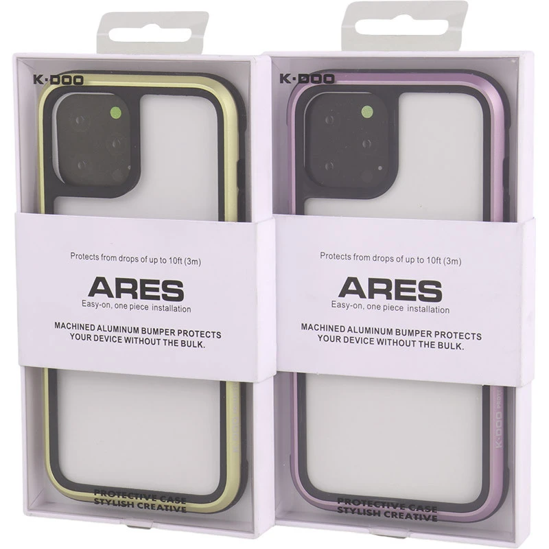 قاب ضد ضربه پشت شفاف K.doo Ares آیفون iPhone 12 Pro Max