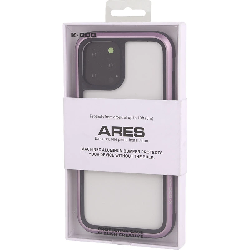 قاب ضد ضربه پشت شفاف K.doo Ares آیفون iPhone 12 Pro Max