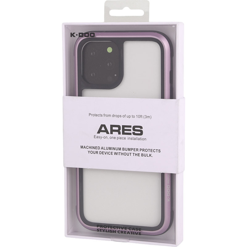 قاب ضد ضربه پشت شفاف K.doo Ares آیفون iPhone 12 Pro Max