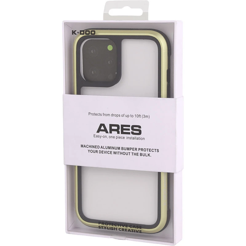 قاب ضد ضربه پشت شفاف K.doo Ares آیفون iPhone 12 Pro Max