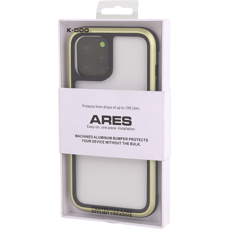 قاب ضد ضربه پشت شفاف K.doo Ares آیفون iPhone 12 Pro Max