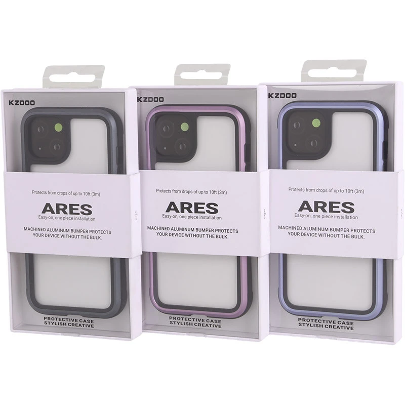 قاب ضد ضربه پشت شفاف Kzdoo Ares آیفون iPhone 14
