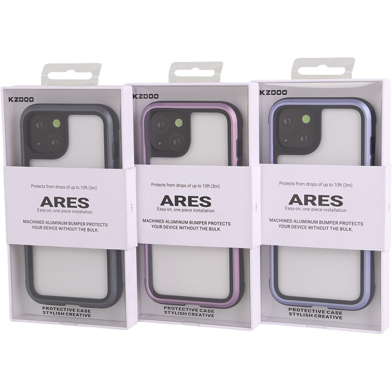 قاب ضد ضربه پشت شفاف Kzdoo Ares آیفون iPhone 14