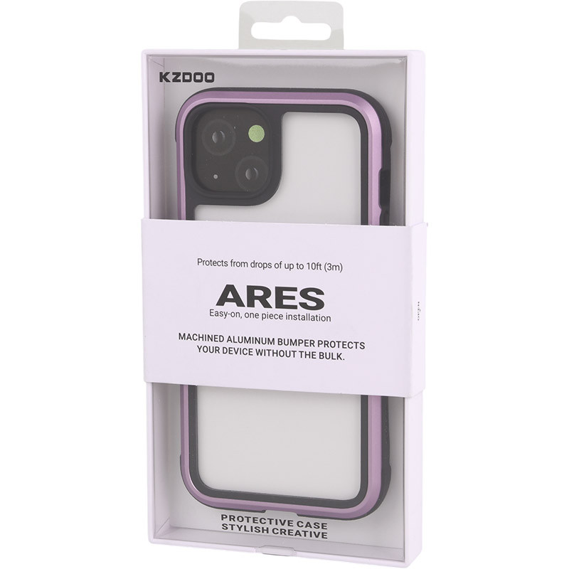 قاب ضد ضربه پشت شفاف Kzdoo Ares آیفون iPhone 14