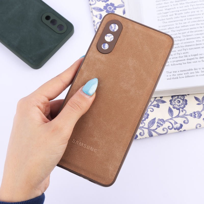 قاب PC سامسونگ Galaxy A02 / M02 طرح جین محافظ لنزدار