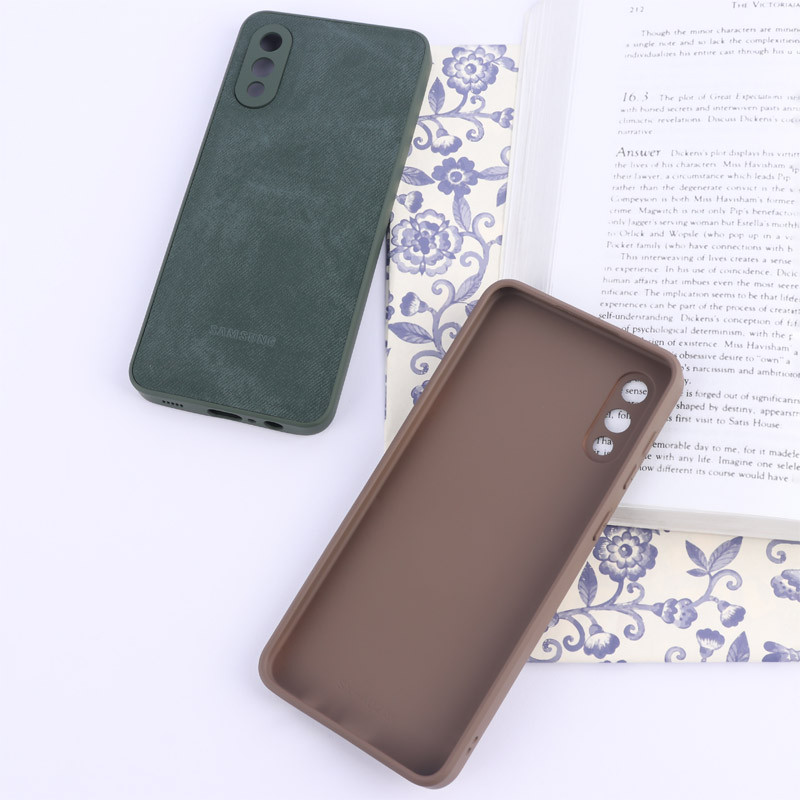 قاب PC سامسونگ Galaxy A02 / M02 طرح جین محافظ لنزدار
