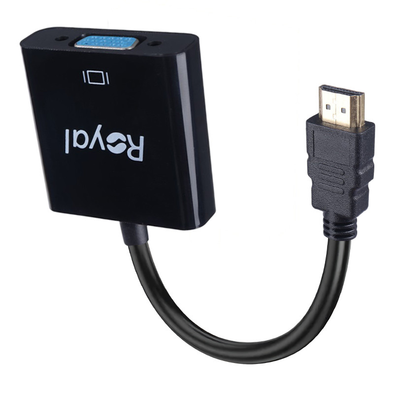 تبدیل Royal HDMI To VGA + کابل صدا