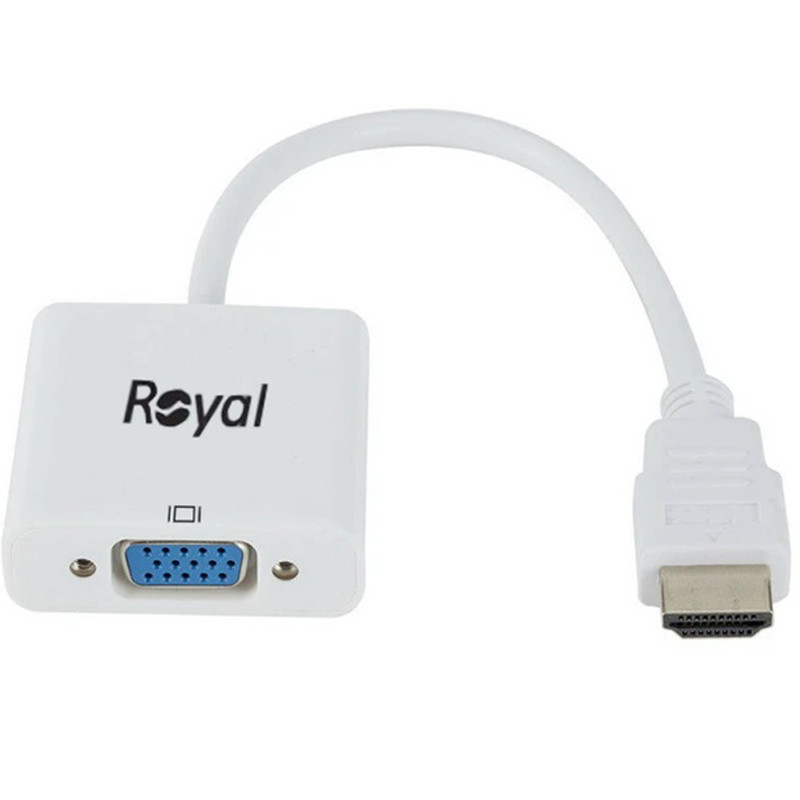 تبدیل Royal HDMI To VGA + کابل صدا